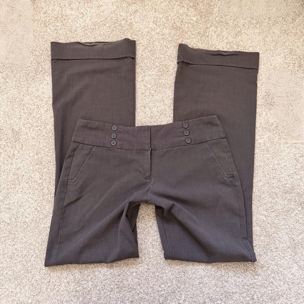 Vintage Joe Benbasset Low Rise Charcoal Office Siren Pants — Size 9